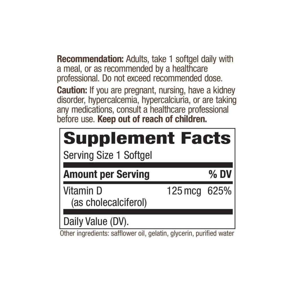Nature's Way Vitamina D3 2000 UI 240 Cápsulas: Saúde Óssea e Imunidade no Brasil - Imagem 4