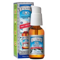 Natural Immunagenics Gel de Primeiros Socorros Prata Poderosa 29mL para Cicatrização Rápida