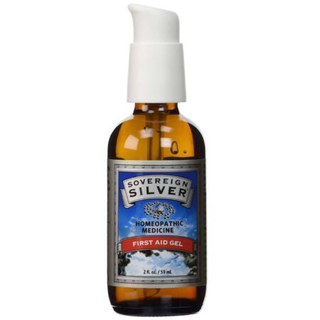 Natural Immunagenics, Gel de Primeiros Socorros Sovereign Silver - 60 ml