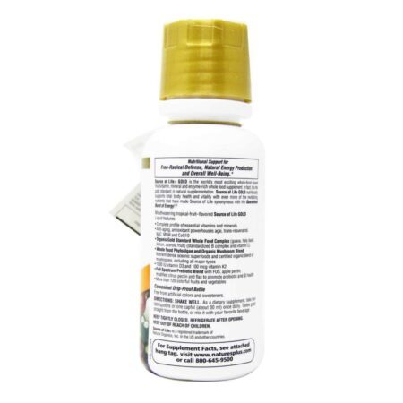 Nature's Plus Source of Life GOLD Líquido - Concentrado de Alimentos Integrais 236mL - Imagem 3