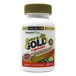 Nature's Plus Source of Life Gold Suplemento Energético - 90 Cápsulas Vegetarianas