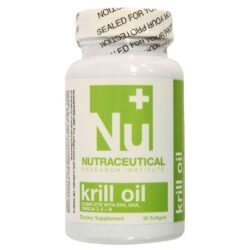 Óleo de Krill Nutraceutical Research Institute 60 Cápsulas - Saúde Ômega 3