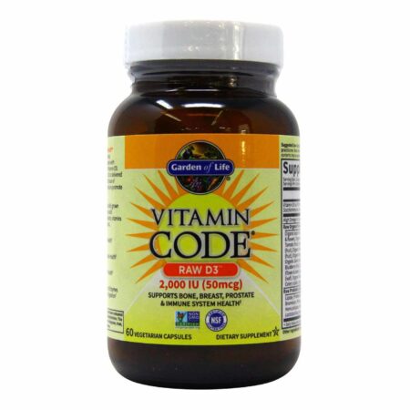 Garden of Life, Vitamin Code® Raw D3™ 2.000 IU - 60 Cápsulas - Image 5