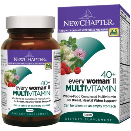 New Chapter, Every Woman II 40+ Multivitamínico - 96 Tabletes