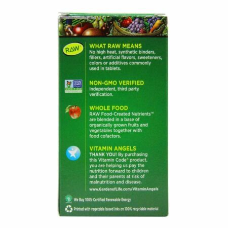 Garden of Life Vitamin Code Raw Cálcio™ - 75 Cápsulas Vegetarianas: Saúde Óssea e Digestiva Completa - Imagem 3