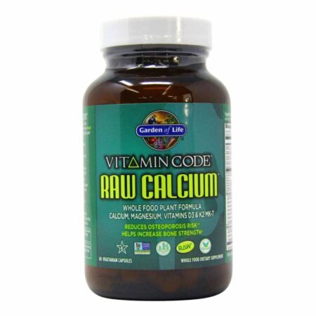 Garden of Life Vitamin Code Raw Cálcio™ - 75 Cápsulas Vegetarianas: Saúde Óssea e Digestiva Completa - Imagem 5