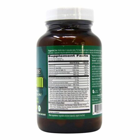 Garden of Life Vitamin Code Raw Cálcio™ - 75 Cápsulas Vegetarianas: Saúde Óssea e Digestiva Completa - Imagem 6