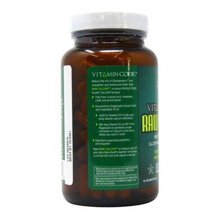 Garden of Life, Vitamin Code® Raw Cálcio - 120 Cápsulas Vegetarianas - Image 8