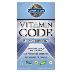 Garden of Life Vitamin Code® Multivitamínico para Homens +50 - 240 Cápsulas Vegetarianas