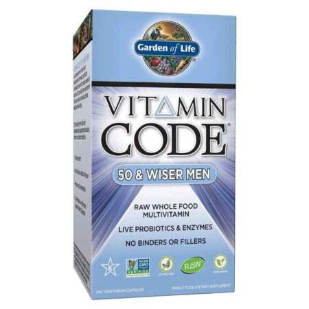 Garden of Life, Vitamin Code® Multivitamínico para Homens +50 - 240 Cápsulas Vegetarianas - Image 2