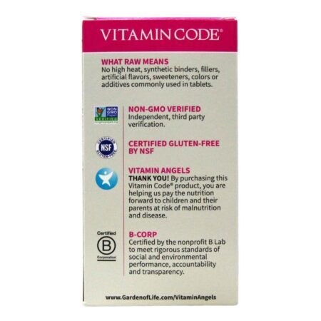 Garden of Life Vitamin Code Multivitamínico Feminino - 240 Cápsulas Vegetarianas - Imagem 3