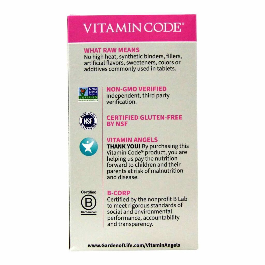 Garden of Life Multivitamínico Mulheres 50+ - 240 Cápsulas Vegetarianas - Imagem 3