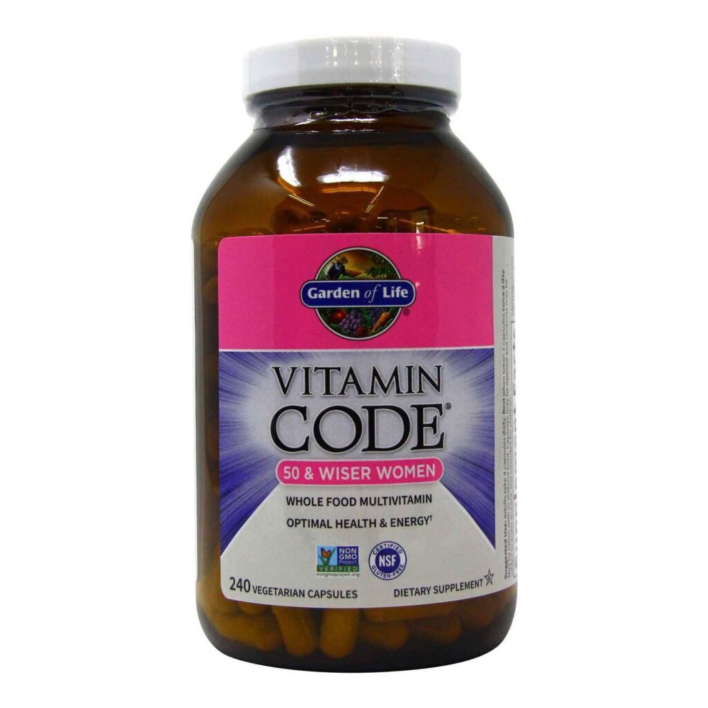 Garden of Life Multivitamínico Mulheres 50+ - 240 Cápsulas Vegetarianas - Imagem 5