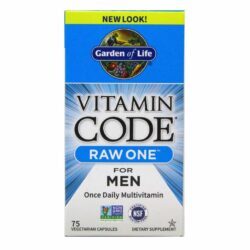 Garden of Life Vitamin Code RAW One for Men™ - 75 Cápsulas Vegetarianas