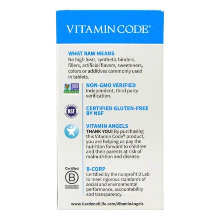 Garden of Life Vitamin Code, RAW One for Men™ - 75 Cápsulas Vegetarianas - Image 3