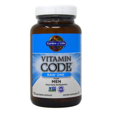 Garden of Life Vitamin Code, RAW One for Men™ - 75 Cápsulas Vegetarianas - Image 5