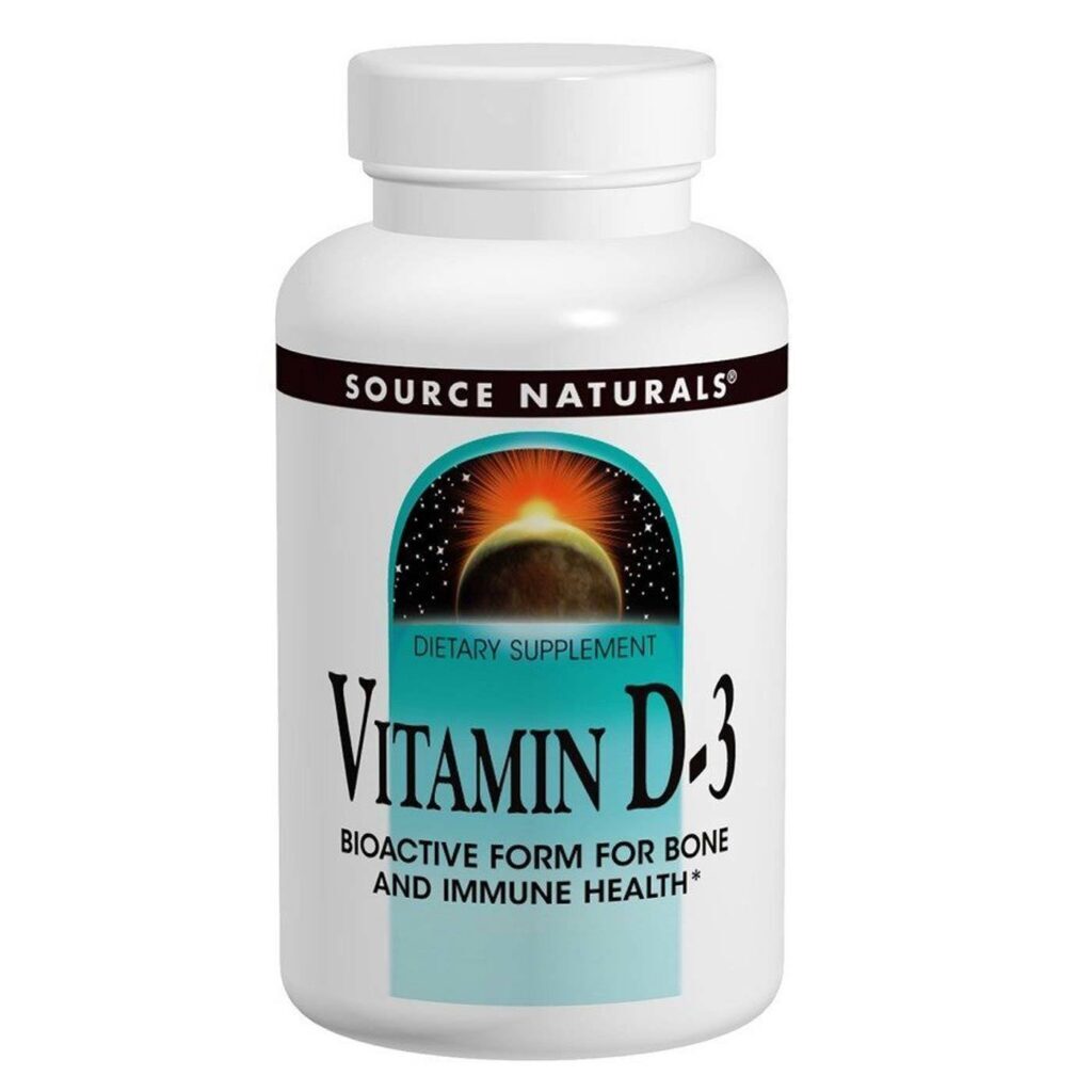 Source Naturals Vitamina D 1000 UI - 100 Comprimidos Essenciais para a Saúde Óssea e Imunidade no Brasil