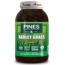 Pines International Cevada Grass em Pó 500mg 500 Tabletes - Saúde e Vitalidade