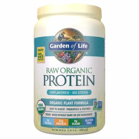 Garden of Life, Proteína Orgânica RAW, Natural - 568 g