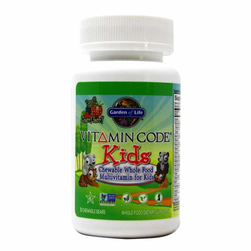 Garden of Life Vitamina Criança Vitamina Code® Cereja - 30 Ursinhos Mastigáveis - Imagem 5
