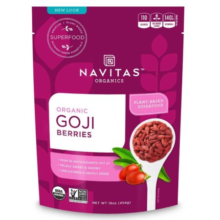 Navitas Naturals Goji Himalayan Superfruit 16 oz (454g)