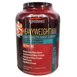 Champion Performance Heavyweight Gainer 900™ Morango - 3,175g (7 lbs) Massa Muscular