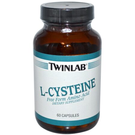 Twinlab, L-cisteína - 500 mg - 60 Cápsulas