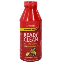 Detoxify Ready Clean Prurificador Herbal Frutas Tropicais 473ml - Limpeza Profunda e Bem-Estar