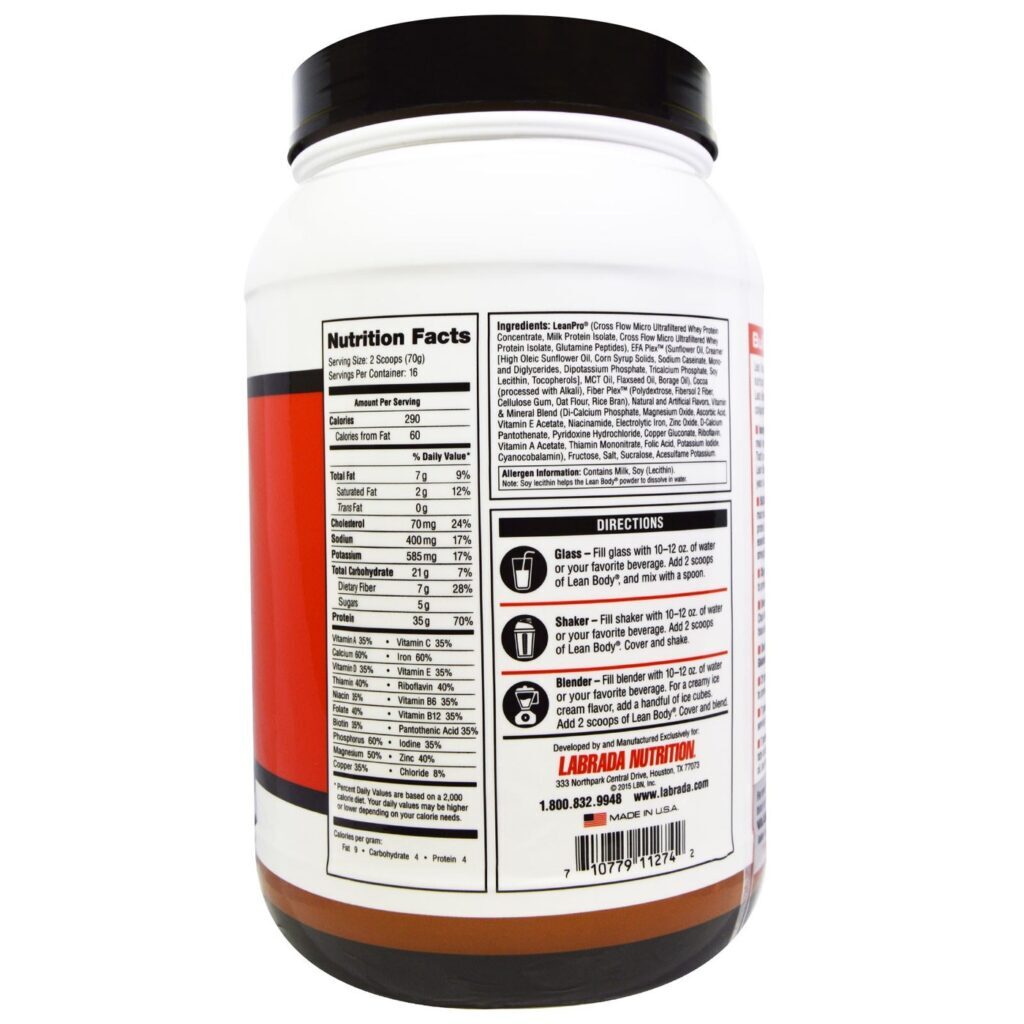 Labrada Nutrition Magra Chocolate 907g: Proteína de Alta Qualidade para Seus Objetivos no Brasil - Imagem 2