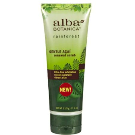 Alba Botanica Gentil Açaí Renovação Scrub 4 oz