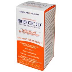 American Health CD Probiótico - 60 Comprimidos Vegetarianos: Saúde Intestinal e Bem-Estar