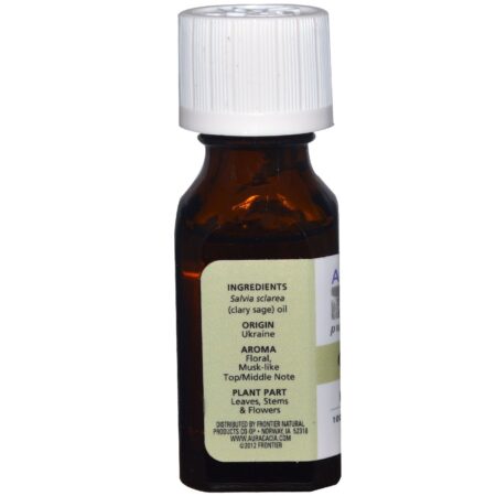 Aura Cacia, Óleo Essencial de Sálvia - 15 ml (0,5 fl oz) - Image 2