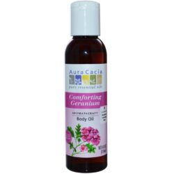 Óleo Corporal Aura Cacia Coração Canção 118ml (4 OZ) - Hidratação Profunda e Bem-Estar