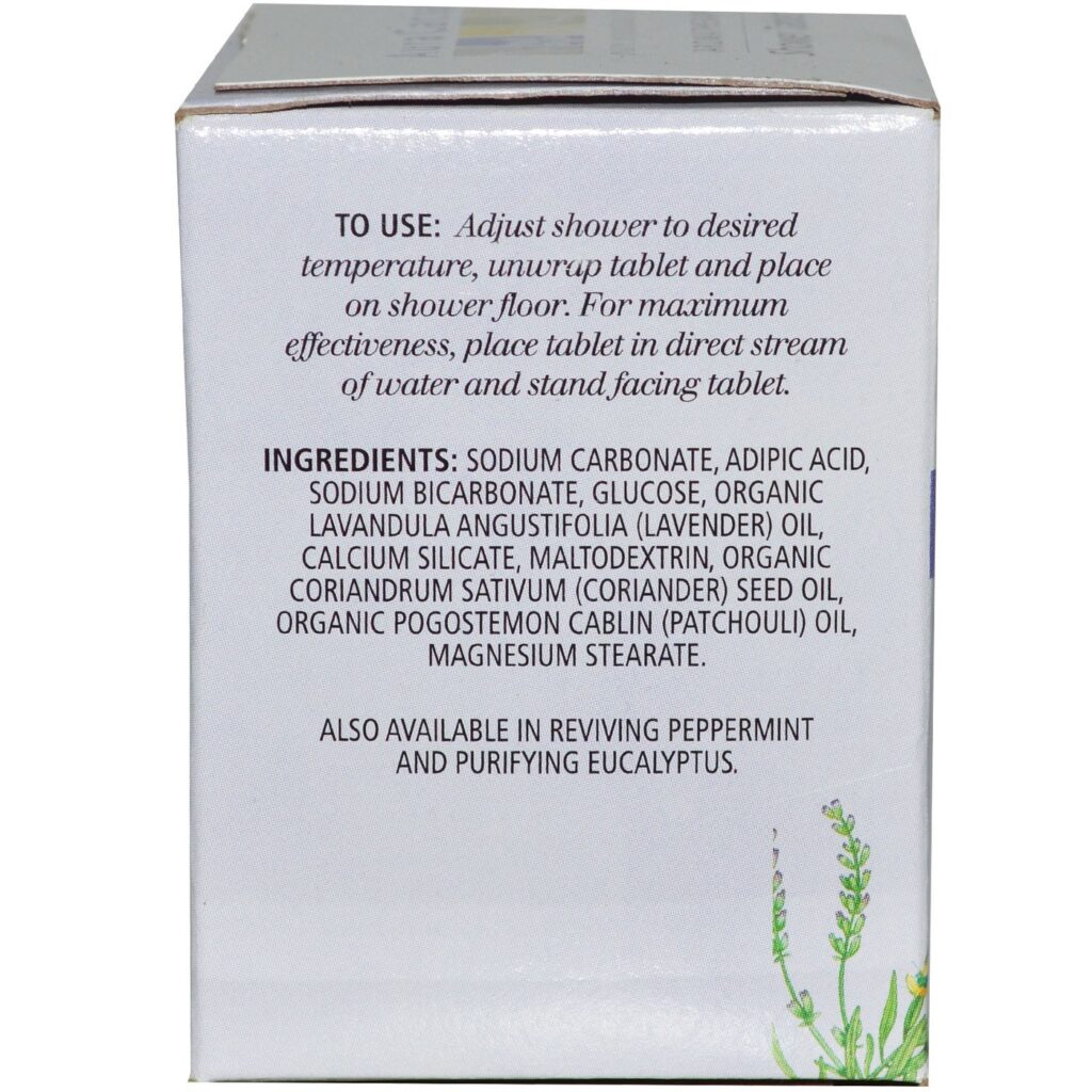 Aura Cacia Pastilhas para Banho Aromaterapia Lavanda Relaxante 3 Unidades - Imagem 2