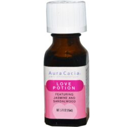 Aura Cacia Poção do Amor Óleo Essencial 15 mL: Aromaterapia e Bem-Estar Profundo