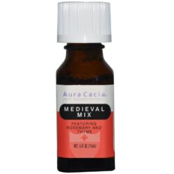 Aura Cacia Mistura Medieval Óleo Essencial 15ml (0,5 fl oz) - Aromaterapia e Bem-Estar