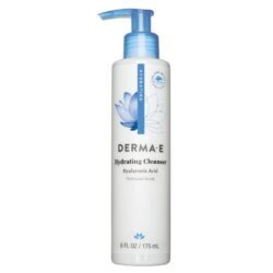 Derma E Limpador Hidratante com Ácido Hialurônico - 175mL | Pele Macia e Radiante