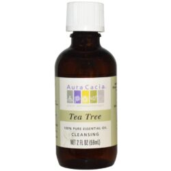 Aura Cacia Óleo Essencial de Melaleuca (Tea Tree) 59ml - Pureza e Ação Revigorante