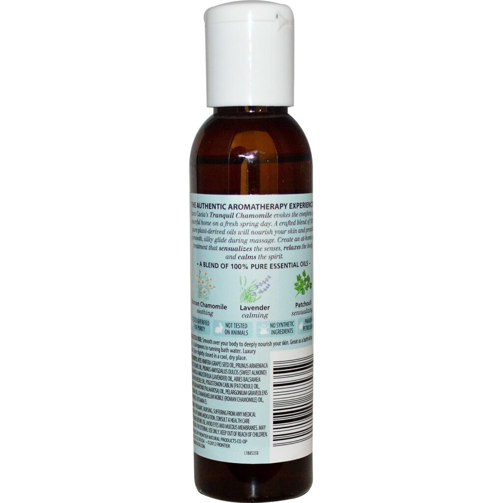 Óleo Corporal Aura Cacia Tranquilidade 118ml (4oz) - Puro e Natural para Bem-Estar - Imagem 2
