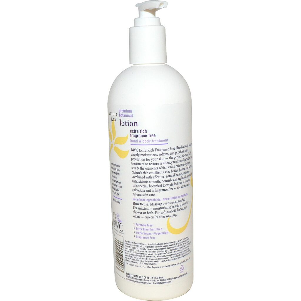 Beauty Without Cruelty Loção Hidratante Botanical Mãos e Corpo 473ml - Pele Macia e Nutrita - Imagem 2