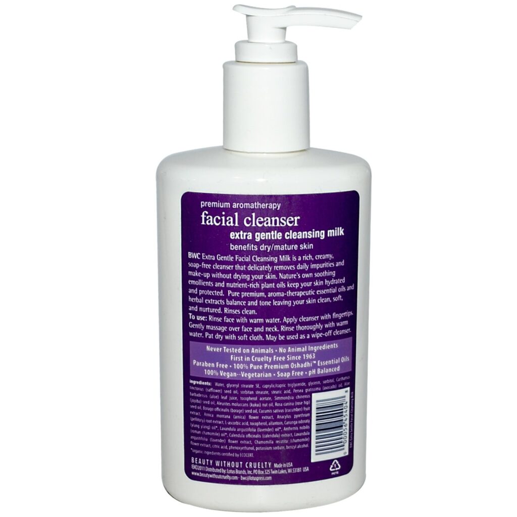 Beauty Without Cruelty Leite de Limpeza Extra Suave Rosto 250ml - Limpeza Profunda e Gentil - Imagem 2