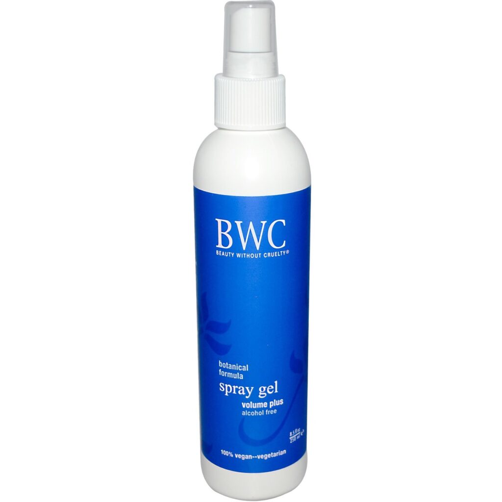 Beauty Without Cruelty Gel Spray para Volume de Cabelo - Cabelos Volumosos e Sedosos 250ml | Leveza e Brilho