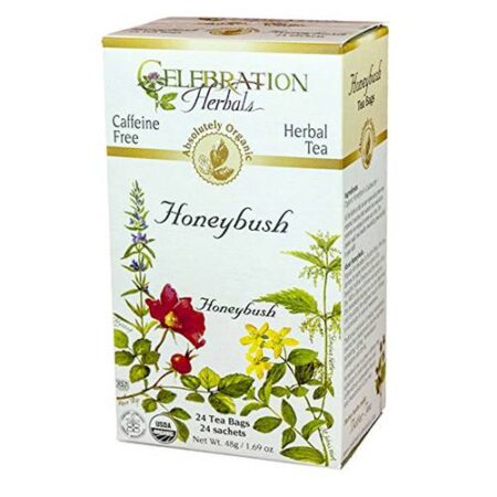 Celebration Herbals, Chá Orgânico Honeybush - 24 Sacos de Chá