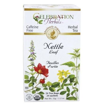 Celebration Herbals Herbal Tea, Chá de Folha de Urtiga - 24 Saquinhos de Chá