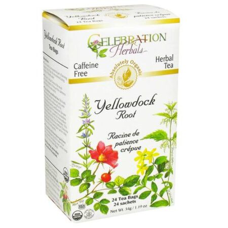 Celebration Ervaals, Yellowdock Root Tea - 24 sacos