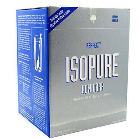 Nature's Best Isopure Low Carb Creamy Vanilla 20/pk