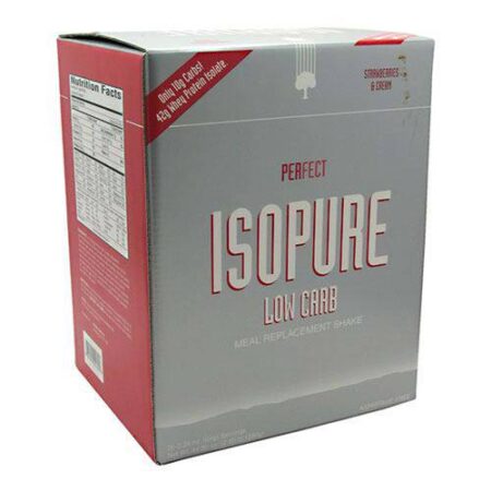 Nature's Best Isopure Low Carb Morangos N ​​Cream 20/pk