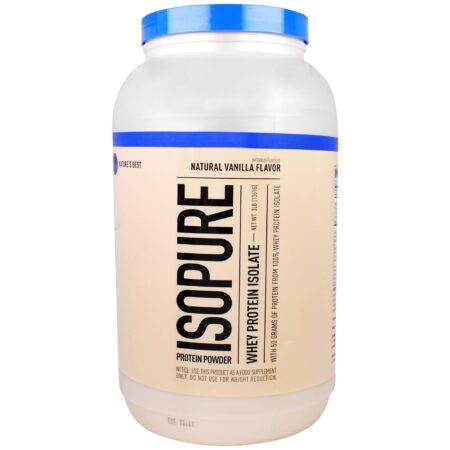 Nature's Best Isopure Natural Vanilla 3 lbs