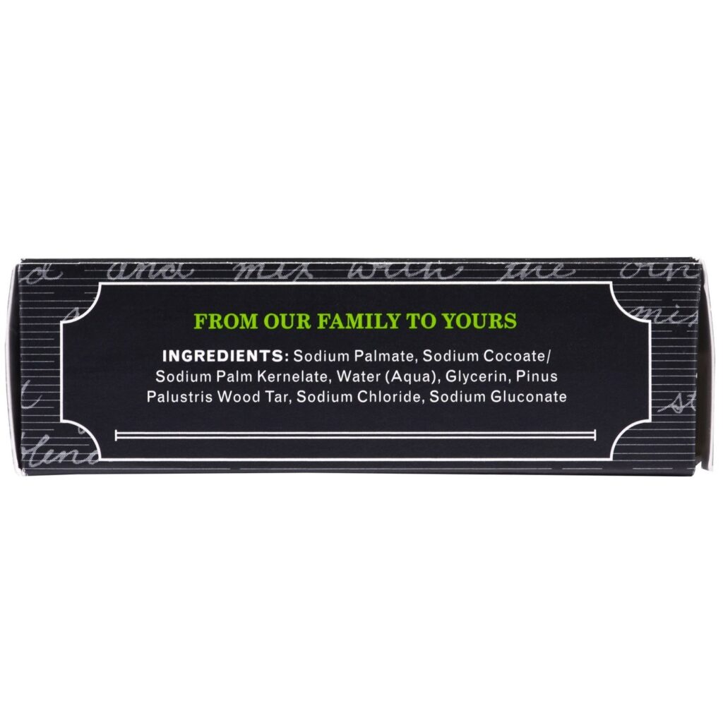 Grandpa's Sabonete de Alcatrão de Pinho 92g: Limpeza Profunda para Pele Radiante e Saudável - Imagem 2