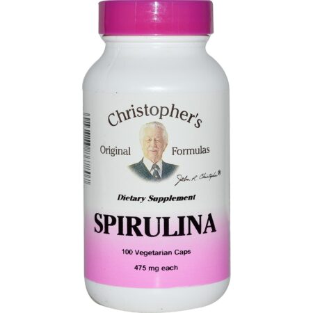 Dr. Christophers, Spirulina - 100 Cápsulas Vegetarianas